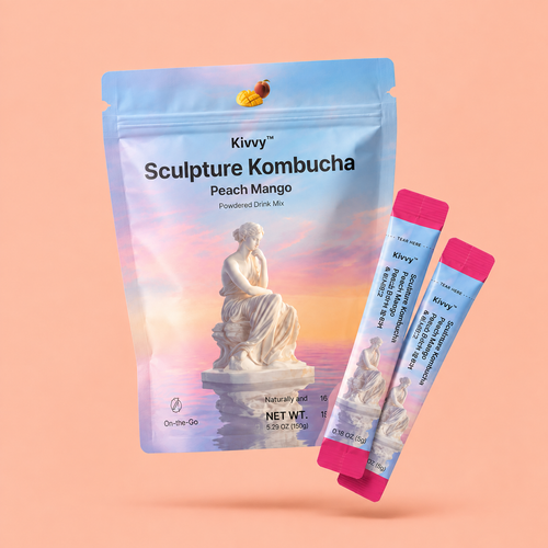 Korean Debloat Kombucha Beverage