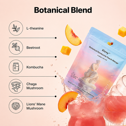 Korean Debloat Kombucha Beverage