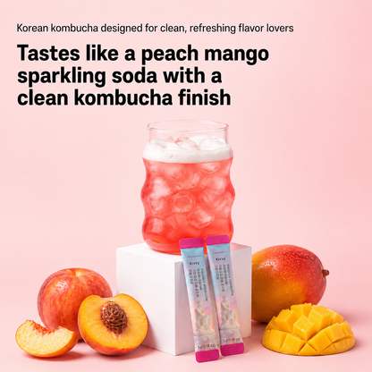 Korean Debloat Kombucha Beverage