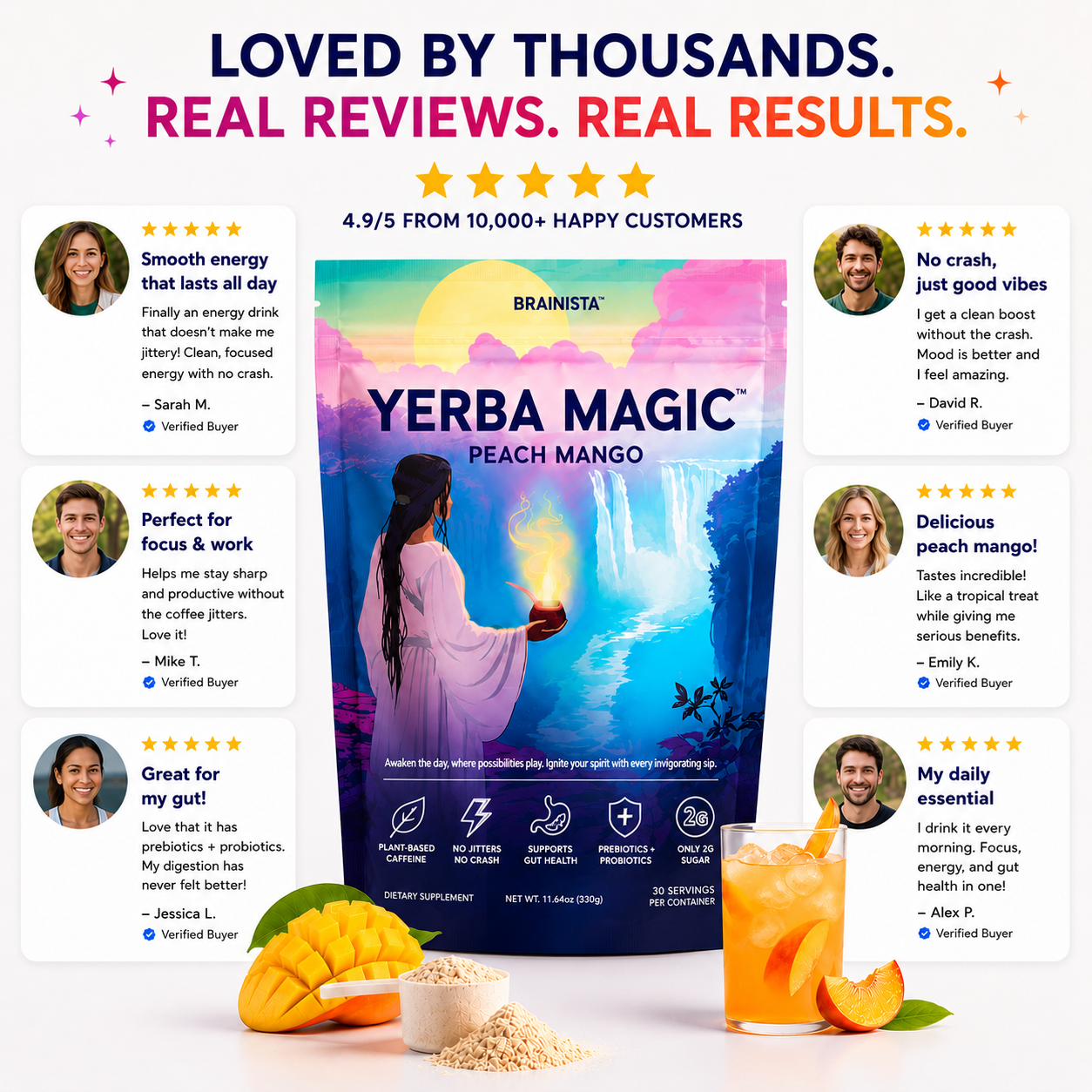 Yerba Magic™ Energy & Gut Health Blend