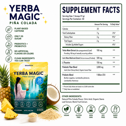 Yerba Magic™ Energy & Gut Health Blend