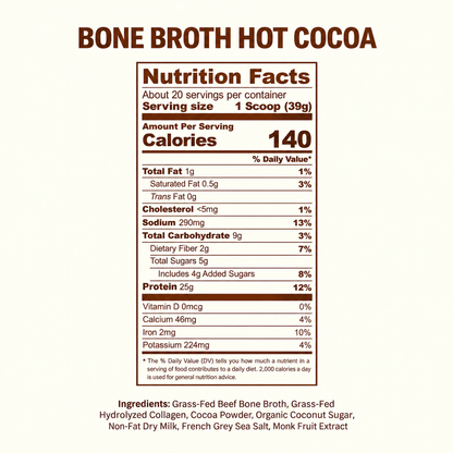 Bone Broth Hot Cocoa
